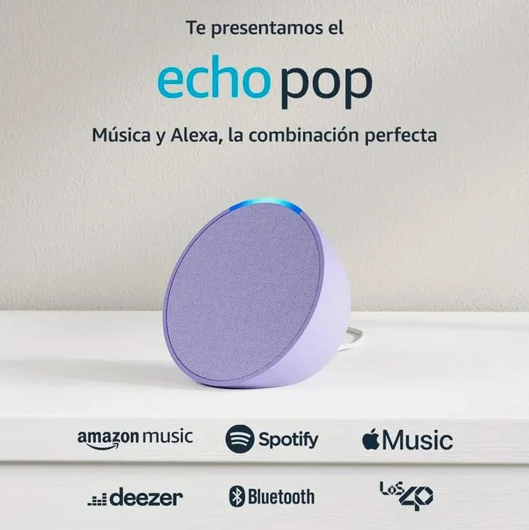 Amazon echo pop purple / alexa smart speaker
