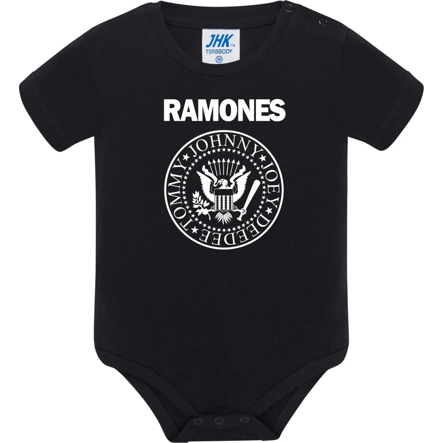 Baby Body-Ramones-various colors 100% cotton-with clasps for collar and crotch-JHK brand