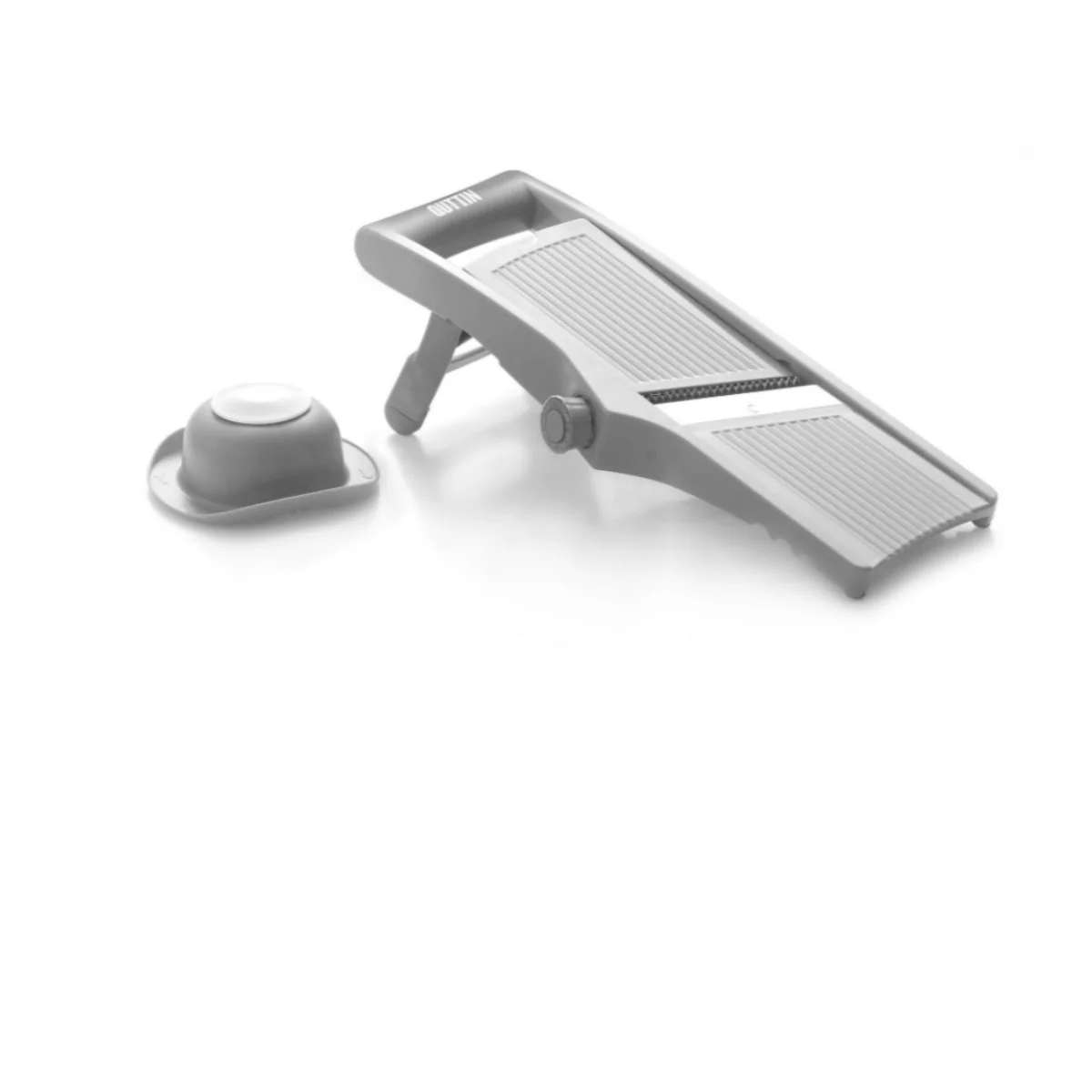 ZYLX SHOPPING - Mandolina Quttin 3 Funciones | Cortador Ajustable de Verduras y Frutas | Rallador Manual | 31.5x13.2x4cm