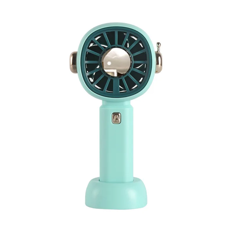 Ventilador de mano FGNS, Batería Lition ventilador portátil, Mini ventilador recargable USB, Ventilador personal a batería con 3 velocidades para oficina,exteriores, escuela, trabajo, camping,etc.