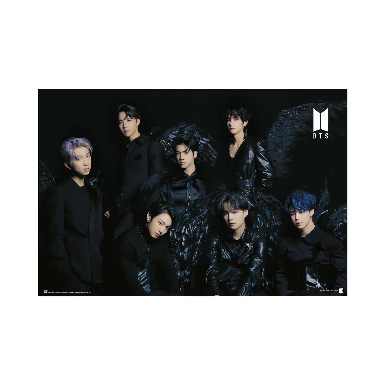 Poster bts black wings