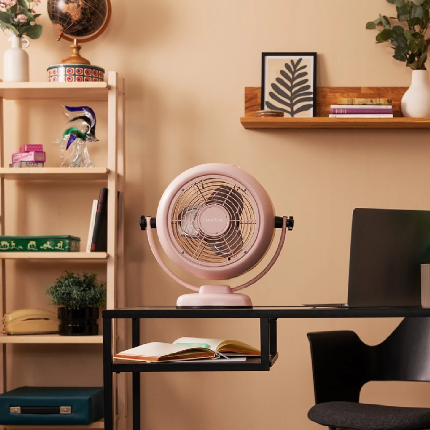 Cecotec energysilence 800 retrodesk pink cecotec desktop fan