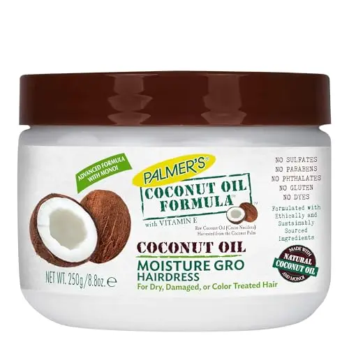 PALMER'S COCONUT OIL MOISTURE GRO HAIRDRESS 250GR HAIR