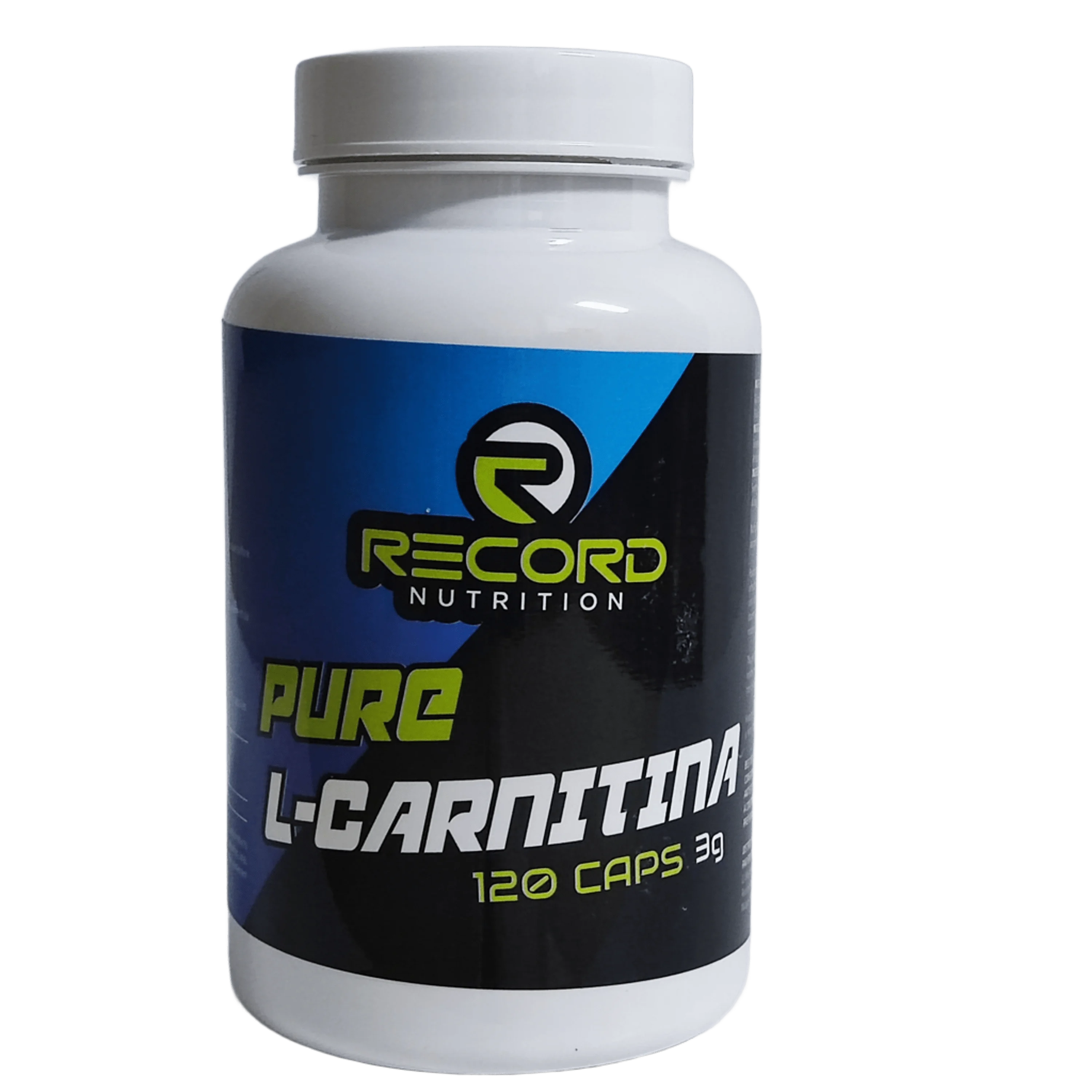 L-carnitina 120 capsulas, suplemento nutricional deportivo, aminoacidos record nutrition