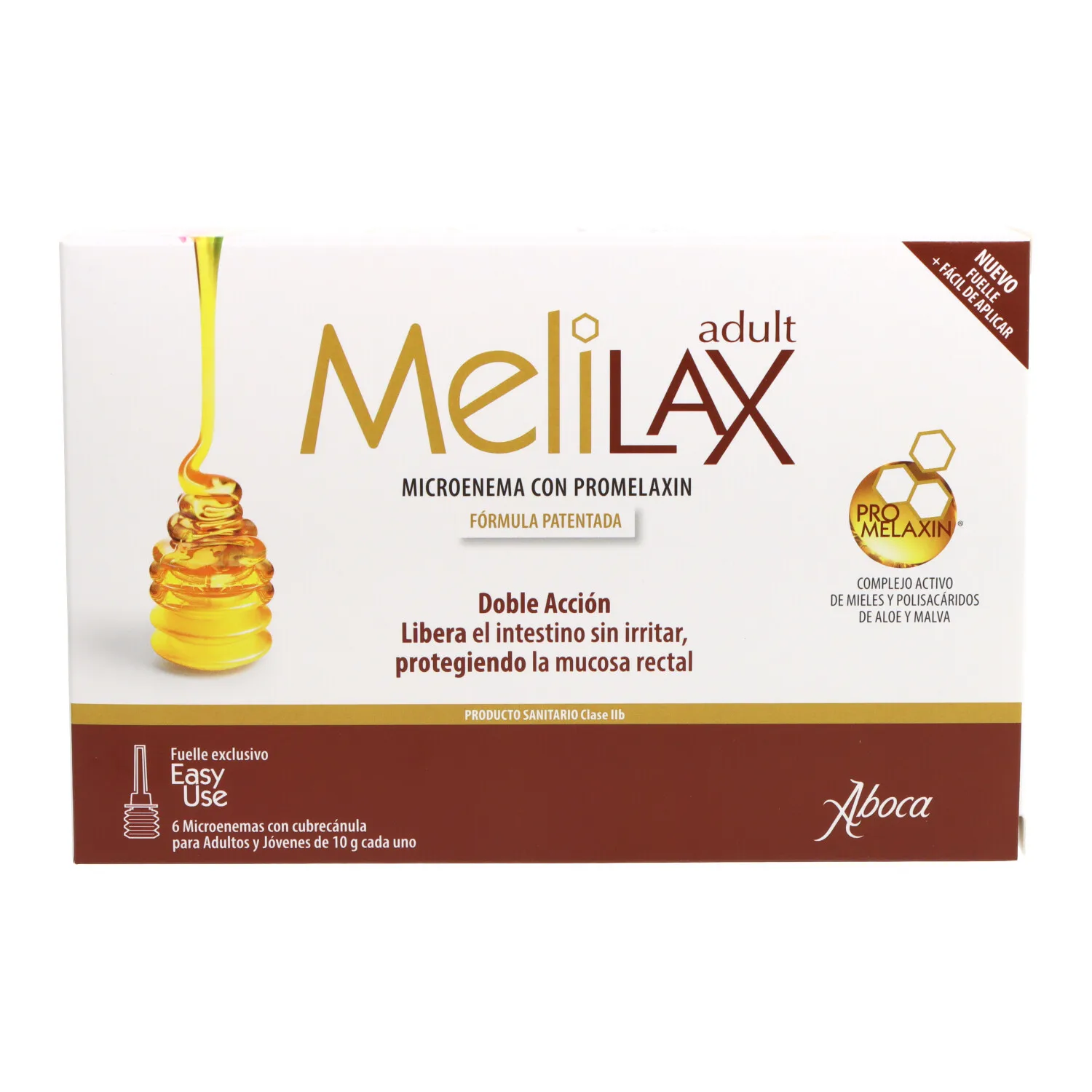 Aboca Melilax Adult Microenemas 6 Unidades 10 G