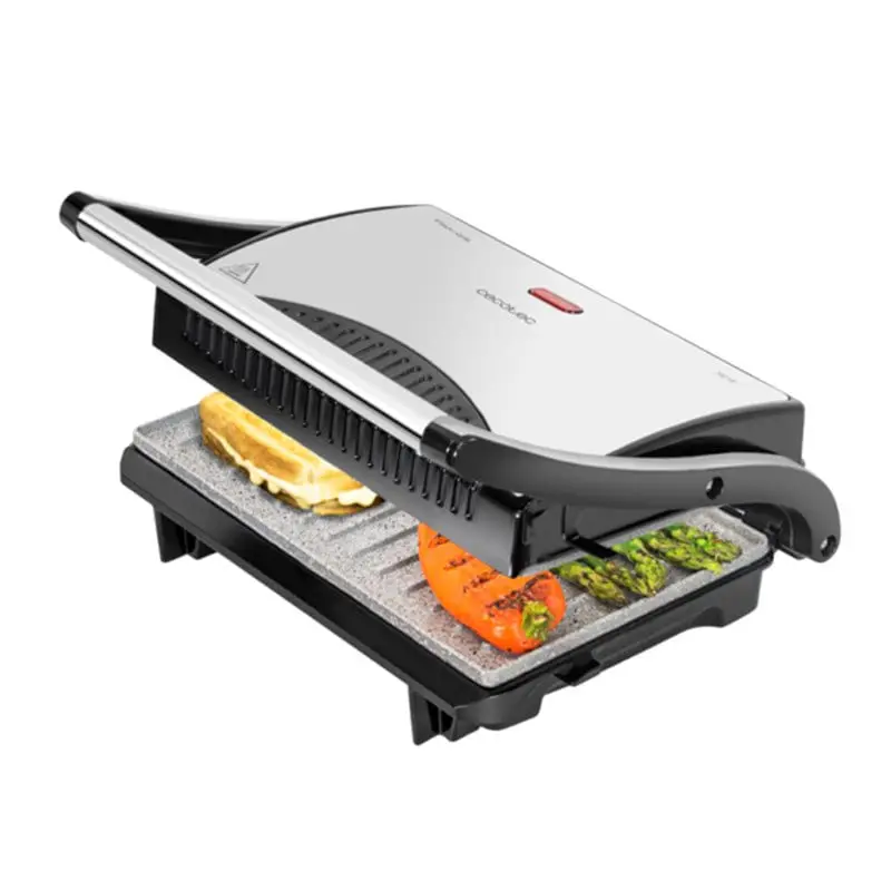 Cecotec electric grill Rock'nGrill 700W Black/inox