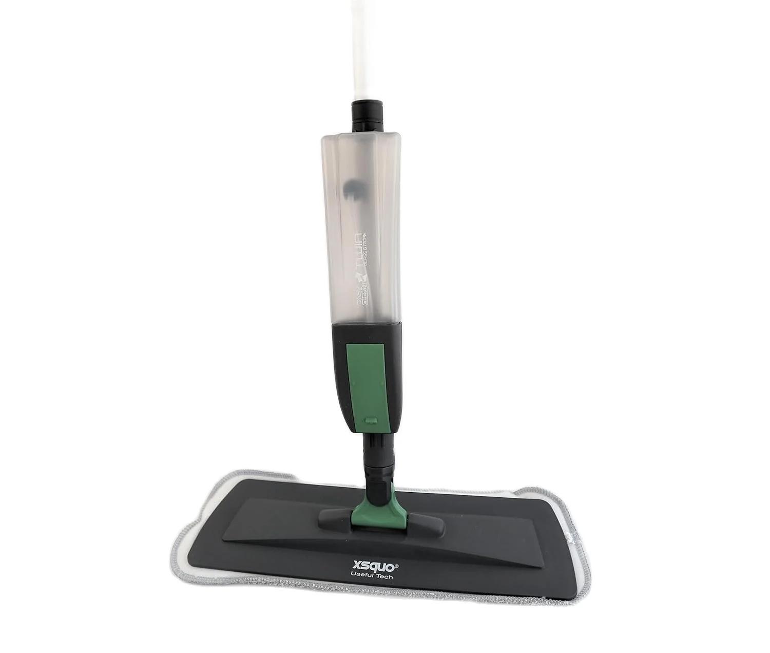 Xsquo Useful Tech. Quick Mop Without Water Bucket with Special Accessory for Cleaning Windows, Mirrors and Other Surfaces. Easy Clean Twin.