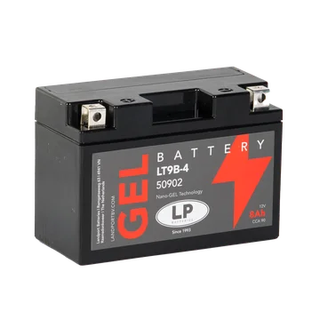 bateria para motos gel LP yt9b 4, bateria de motos,motos acuaticas, motoscicletas,  baterias para motos de gel, lista para su uso no requiere recargarla de acidos., alta potencia -  lista para su uso.