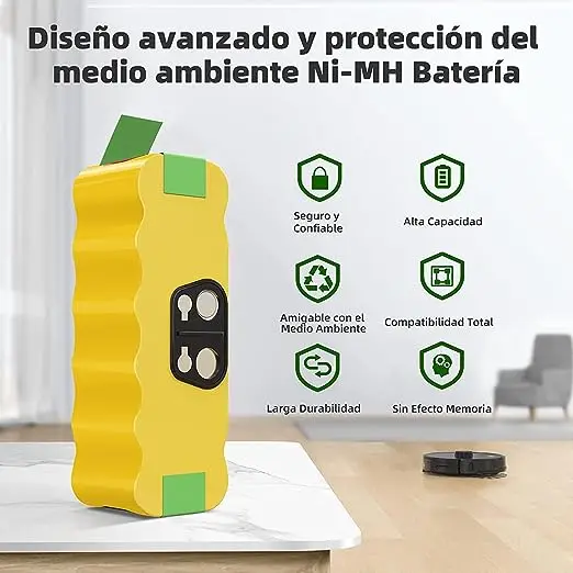 Premium battery for roomba 573 pet 574 575 576 578 580 610 616 620 621 630 633 640 645 651 660 670 680 661 605. Capacity 4500mah.