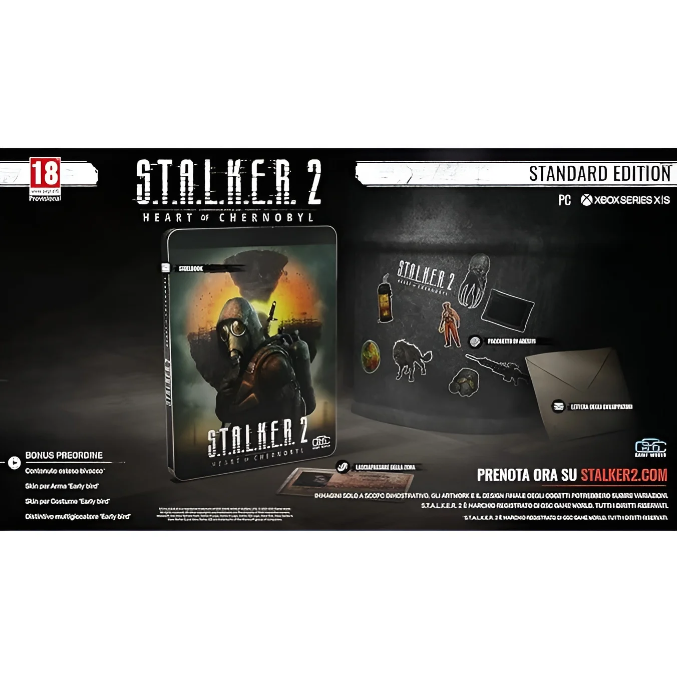 Stalker 2 Heart of Chernobyl con Steelbook - XBOX - Nuevo Precintado - PAL España