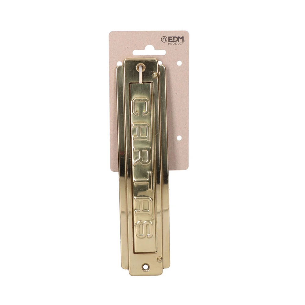 PLACAS BUZON LATON PULIDO 22X5CM