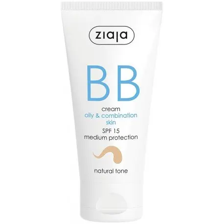 Bb Cream Pieles Grasas y Mixtas Spf15 - Tono Natural 50 ml - Ziaja