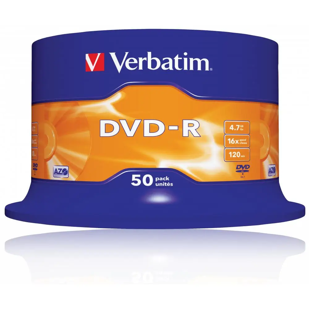 VERBATIM 43548 DVD-R 50 PCs