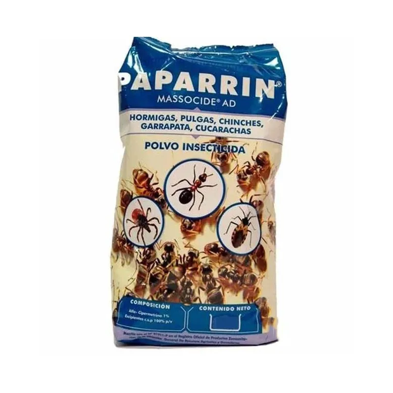 Suinga Insecticida Paparrin para el Control de Hormigas, Cucarachas, Pulgas, Chinches y Garrapatas en Ganadería y Zoosanidad