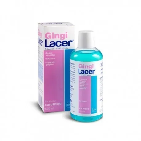 Lacer GINGILACER Colutorio Tonificante Gingival 500 ML - Protección Encías Delicadas