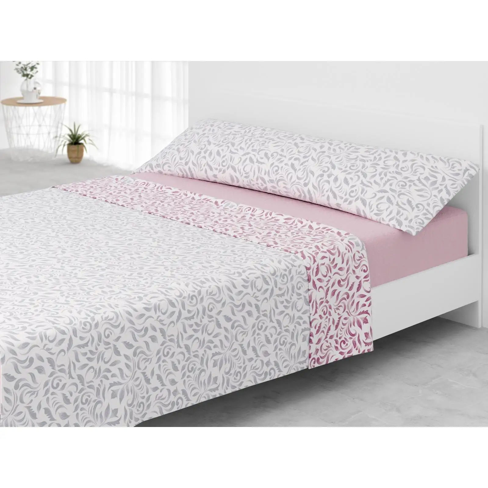 Malva Juego Sábanas Coralina Cano