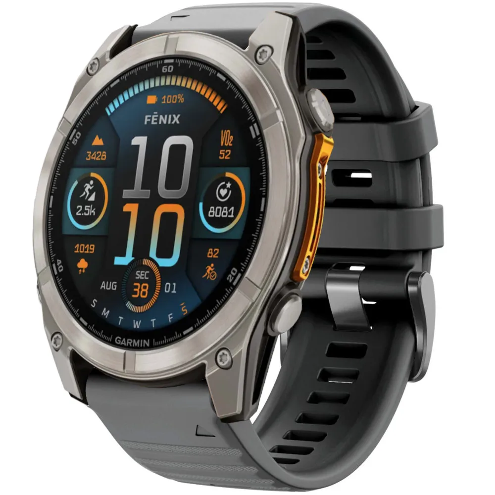 Garmin Fenix 8 - 51mm / Fenix 7X Pro / Fenix 6X Pro / Enduro 3 / Epix 2 Pro 51mm Full Color Quickfit 26mm band