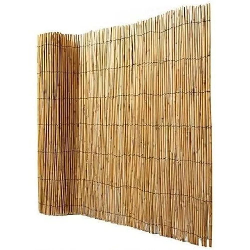 Maxia Market - Valla Natural Cañizo de Bambú Pelado para Jardín: Privacidad y Cerramiento Natural, Fácil Instalación y… — oferta en AliExpress