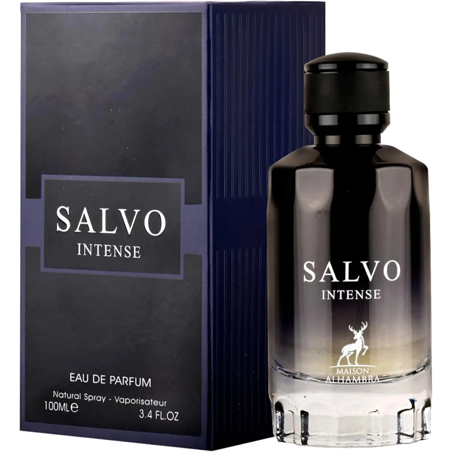 Salvo Intense EDP 100 ml - Maison Alhambra - Perfume Elegante y Duradero para Hombres