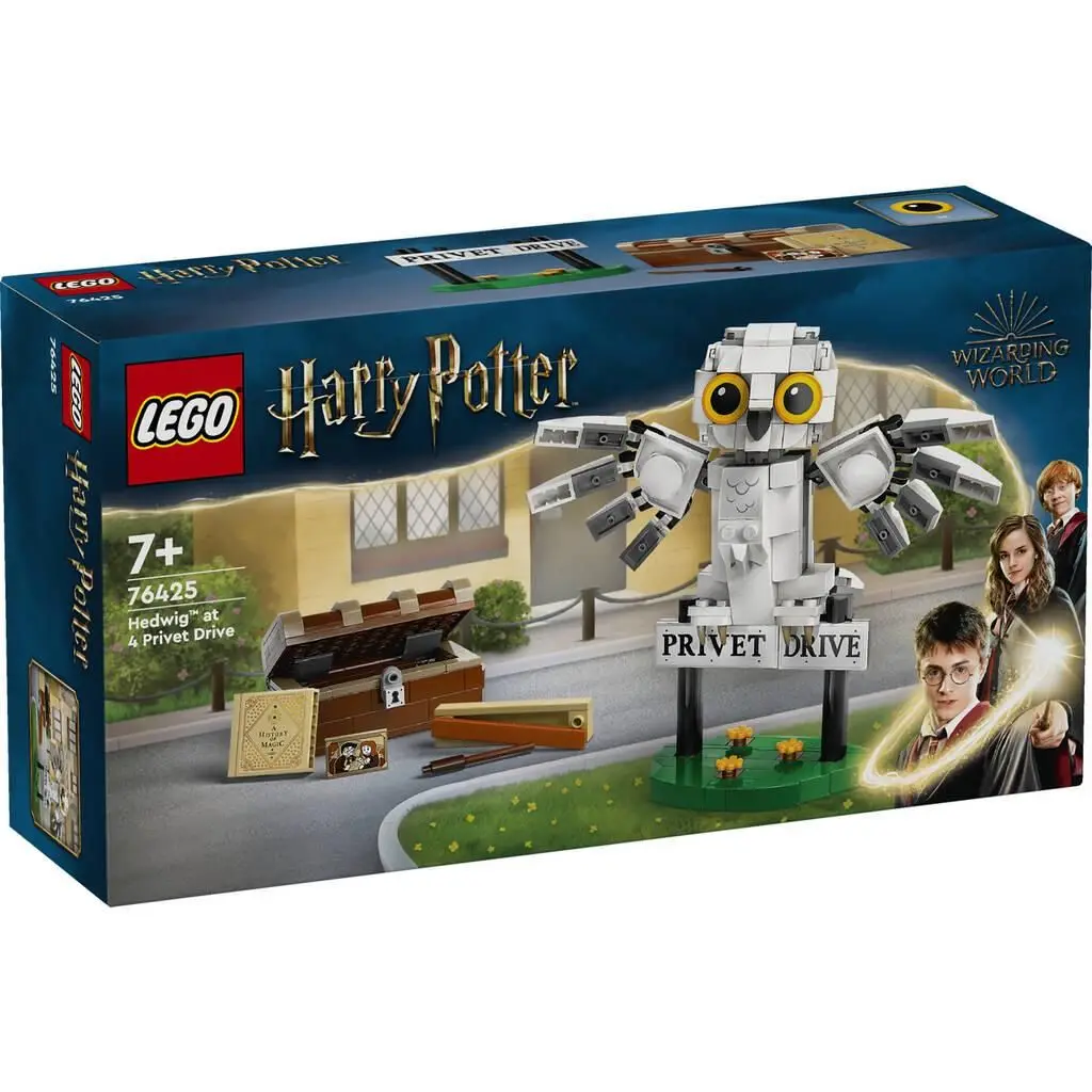 Lego  Harry Potter 76425 Hedwing en el Numero 4 Lego