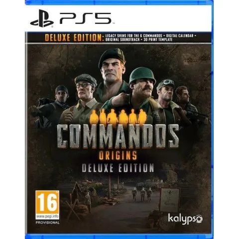 Me Command: The Ultimate Guide to Commandos Origins (Deluxe Edition) for PlayStation 5