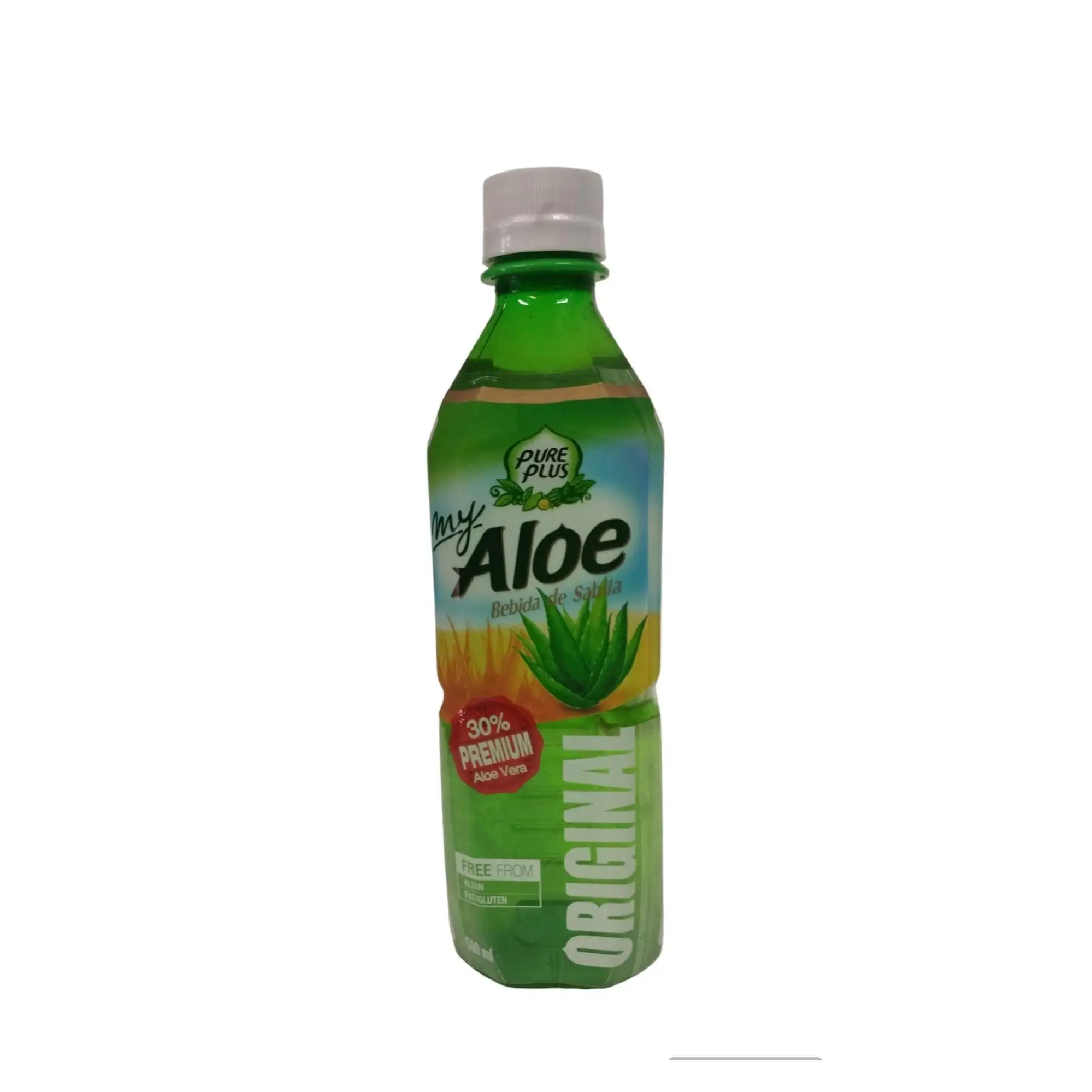 MY ALOE - BEBIDA DE SABILA - PURE PLUS - 500 ML - Sin gluten