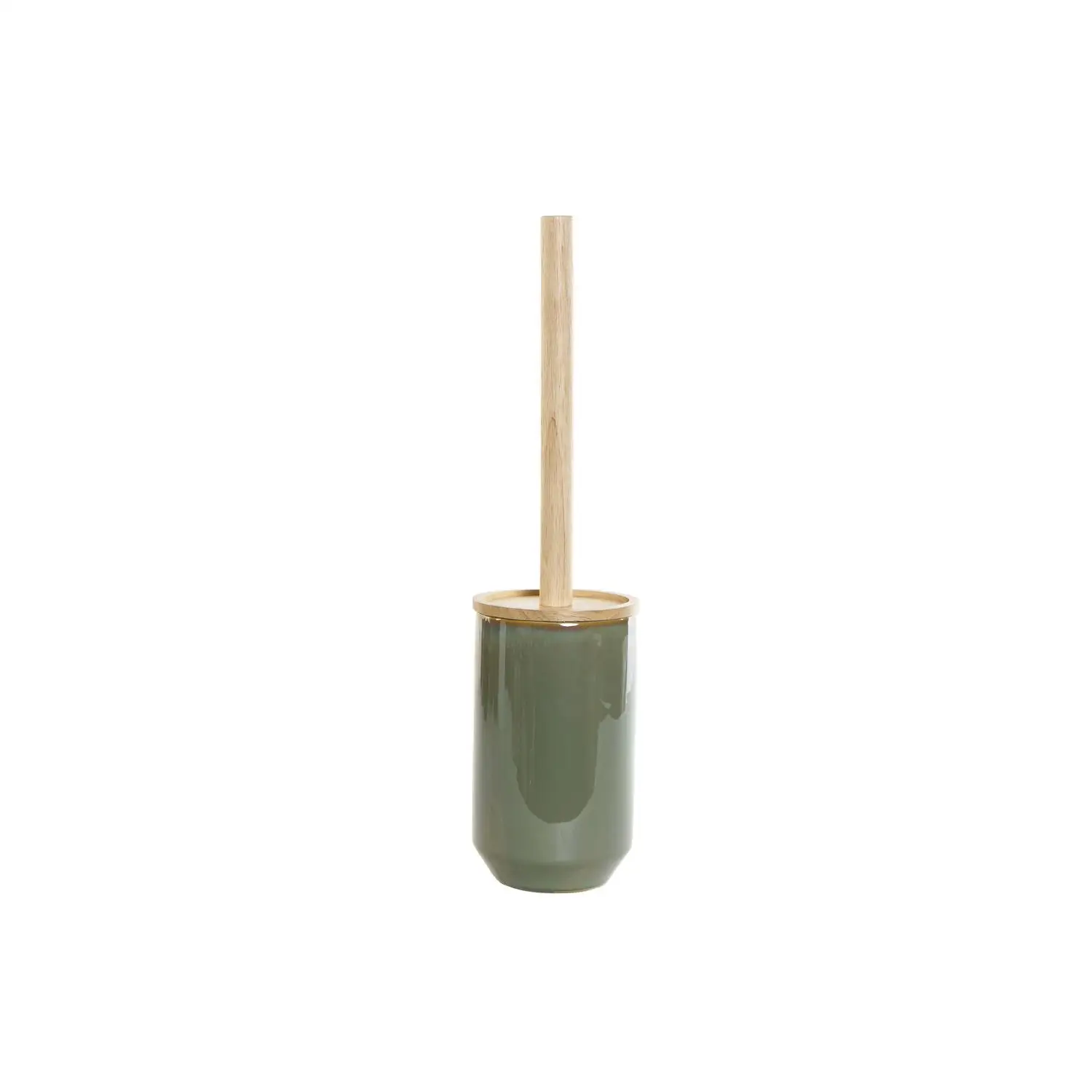 Escobillero Gres Bambu 10X10X42 Verde El mejor complemento para tu hogar  -Fijalo-