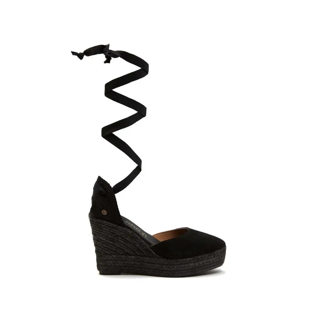 Espadrilles La Valeta Charlene – Sandalias de Cuña con Diseño Sofisticado y Elegante