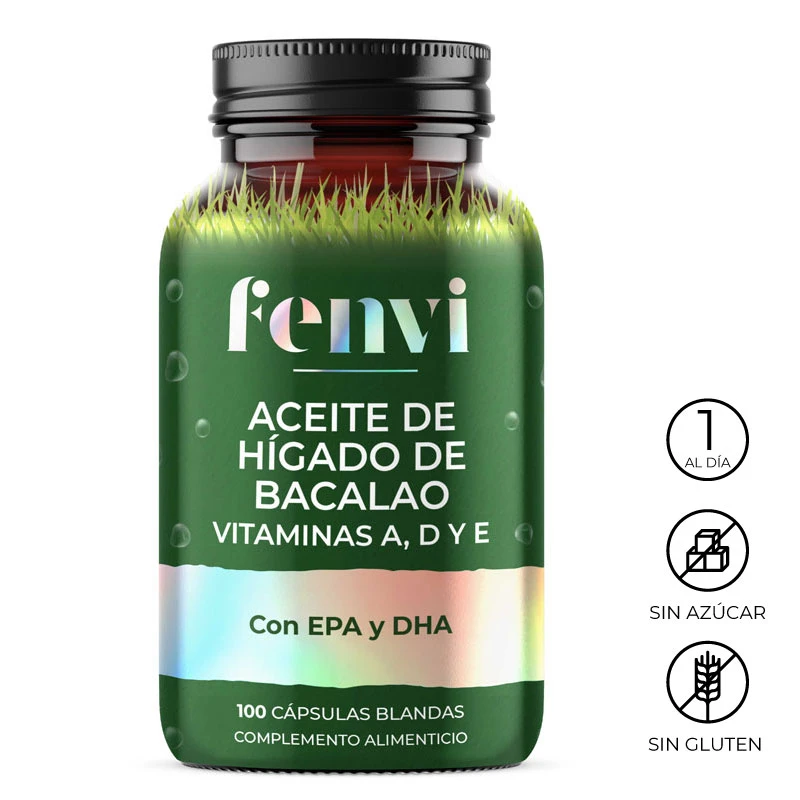 FENVI ACEITE DE HÍGADO DE BACALAO 100 CÁPSULAS BLANDAS