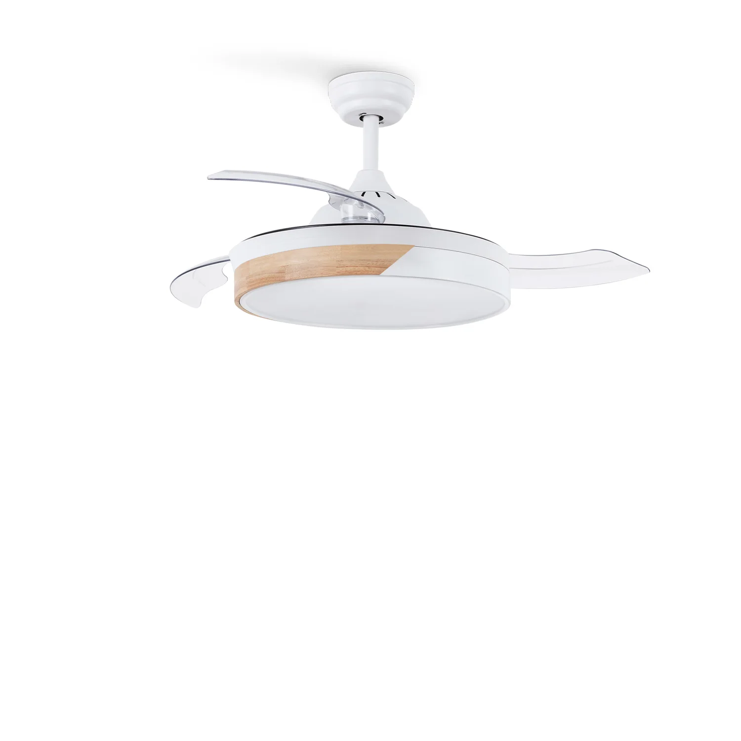 Create - techocon fan led light and remote control - 6 speeds, size ø108cm - wind clear