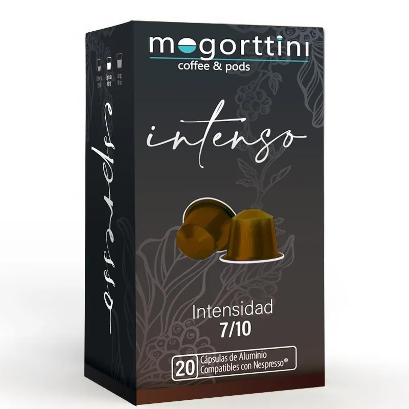 120 mogorttini intenso capsules. Nespresso compatible