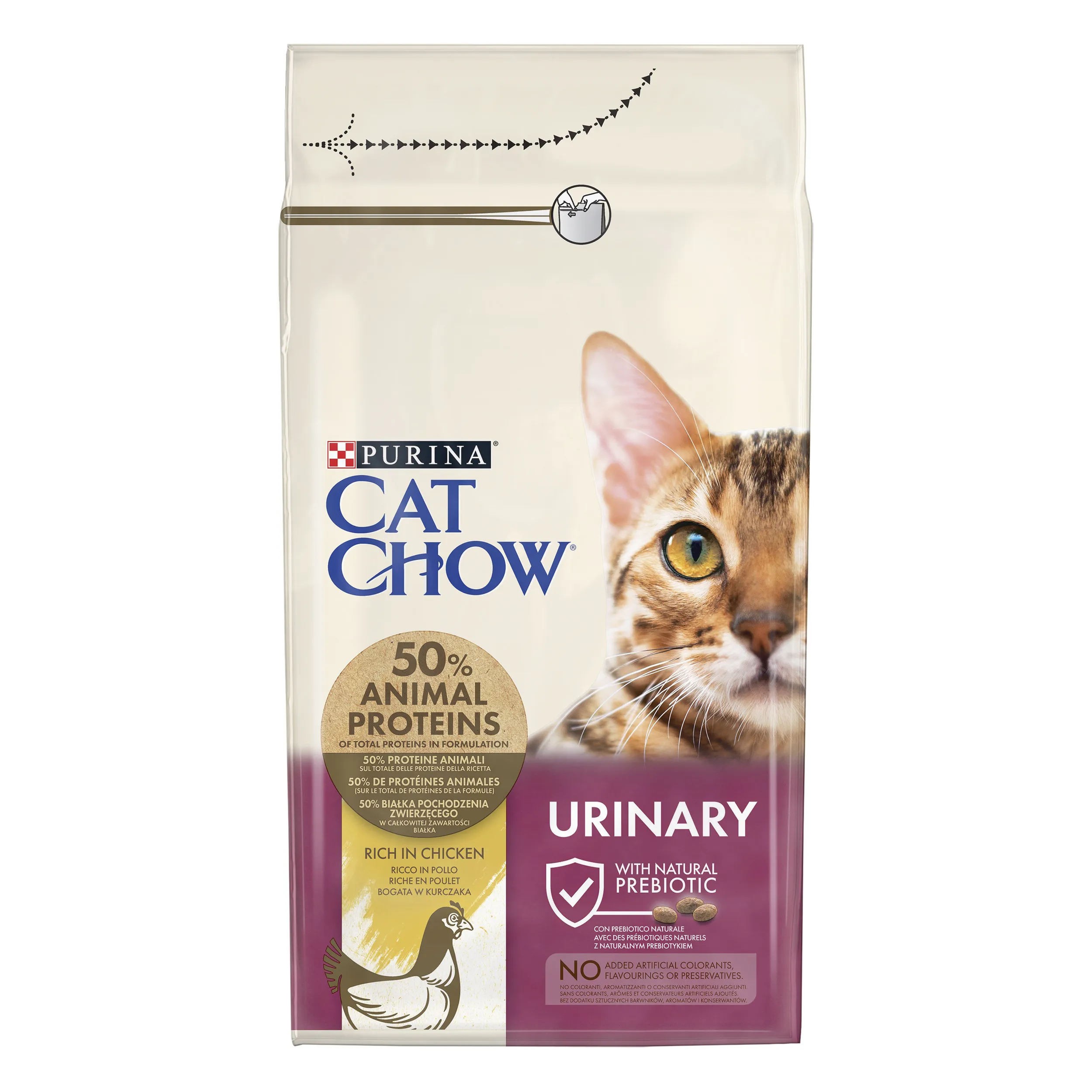 Cat Chow Urinary Pollo Pienso para Gatos  Pienso completo para gatos adultos