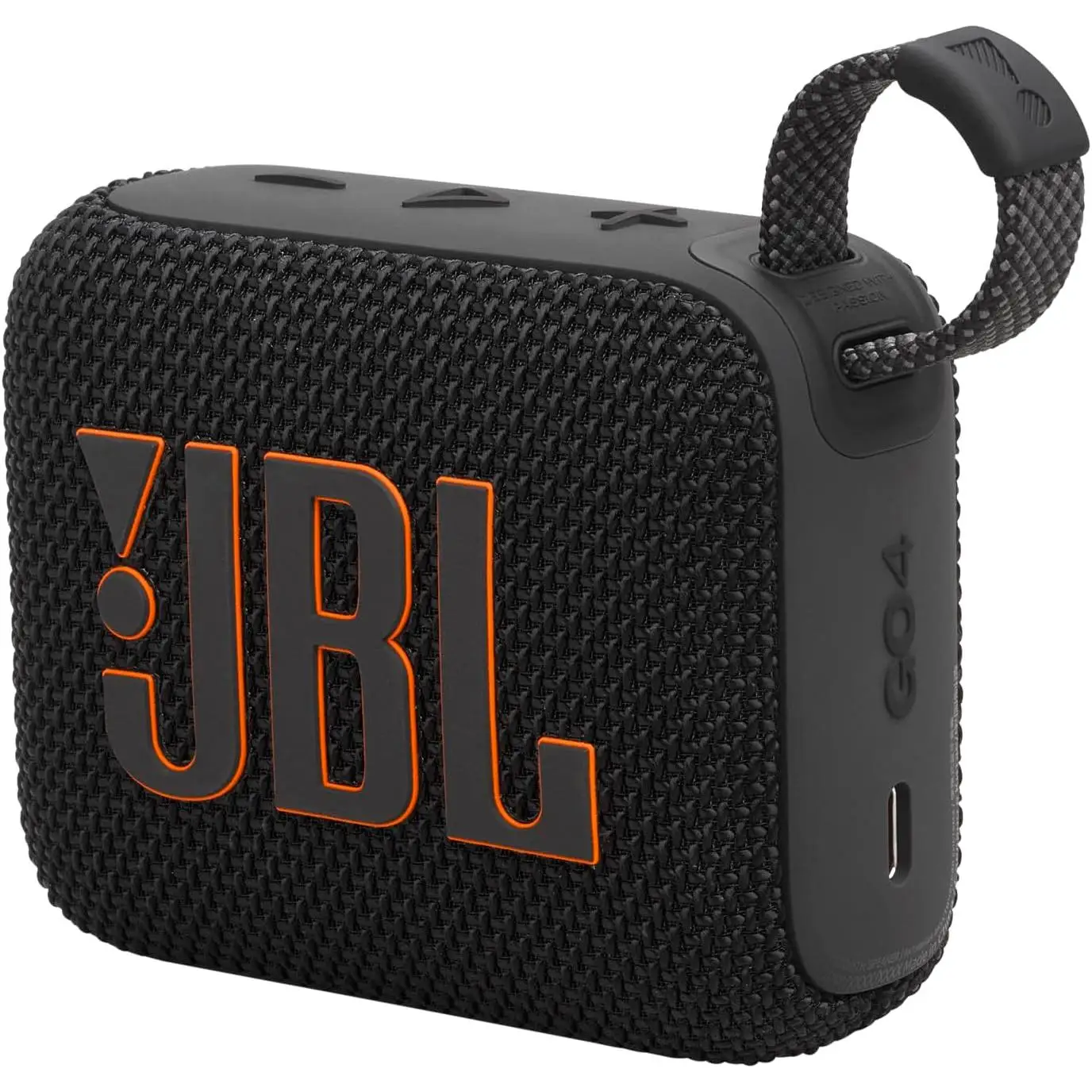 JBL GO 4 wireless speaker with Bluetooth, waterproof and dust (IP67), up to 7h Play + 2h Extra with Playtime Boost, black, blue