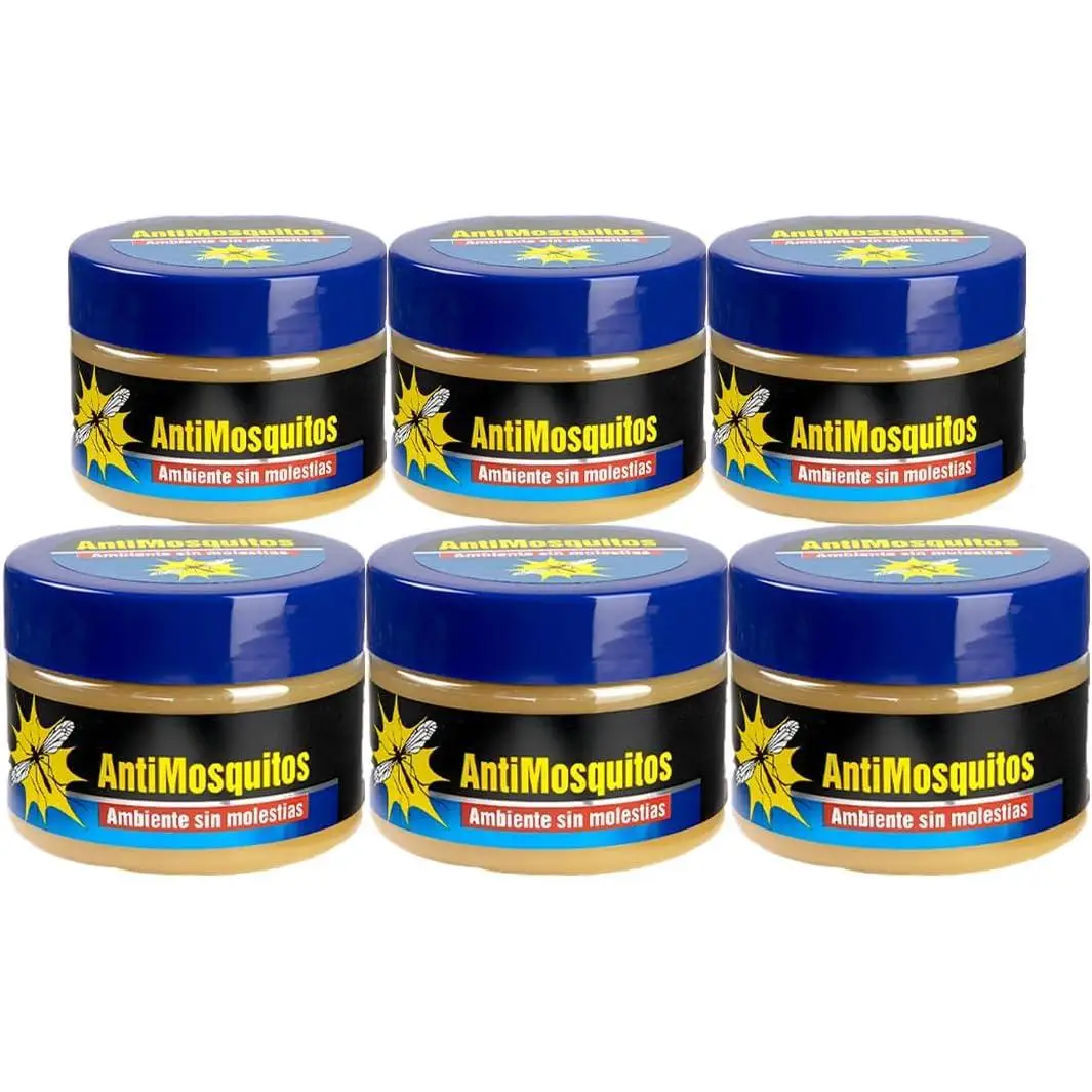 C.A | Gel Repelente de Mosquitos 🦟 | Citronela Natural Eficaz | Aroma Fresco Duradero | Lata Portátil | Protección Antimosquitos
