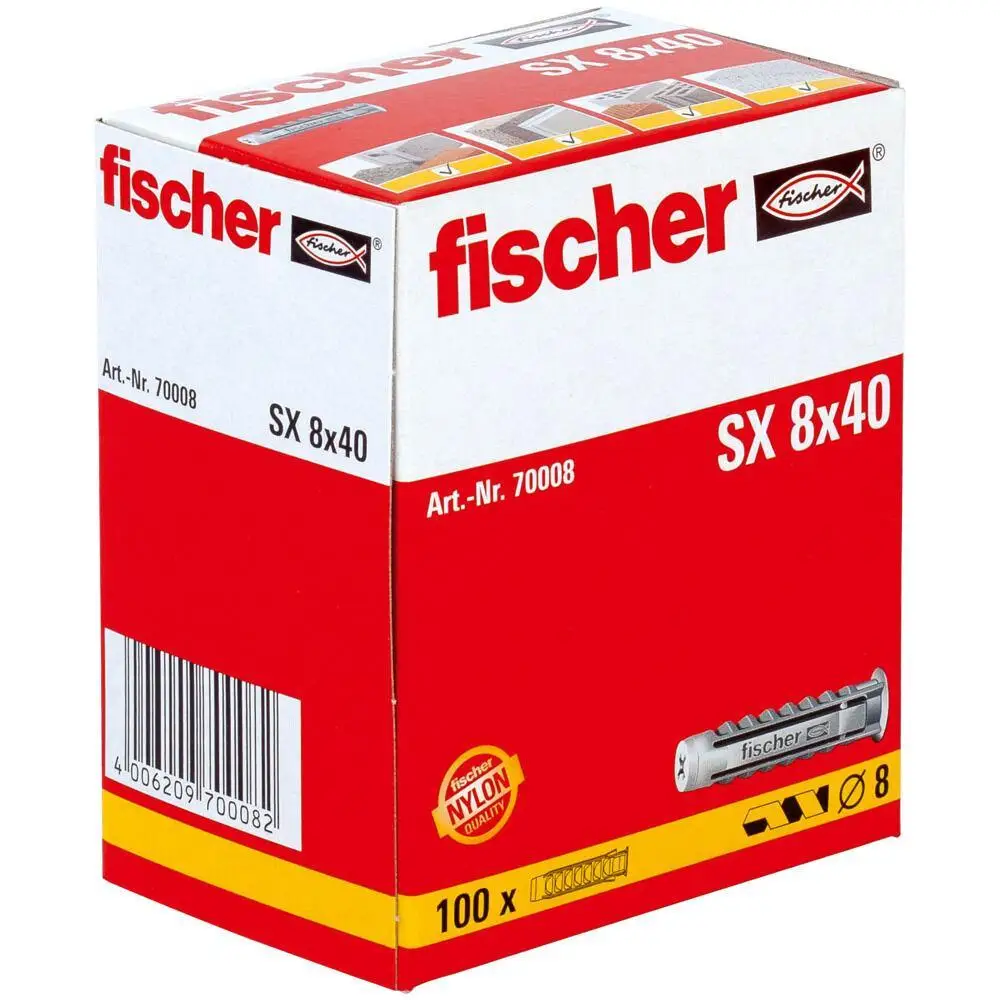 Box 100 taco sx 6*40 70008 fischer