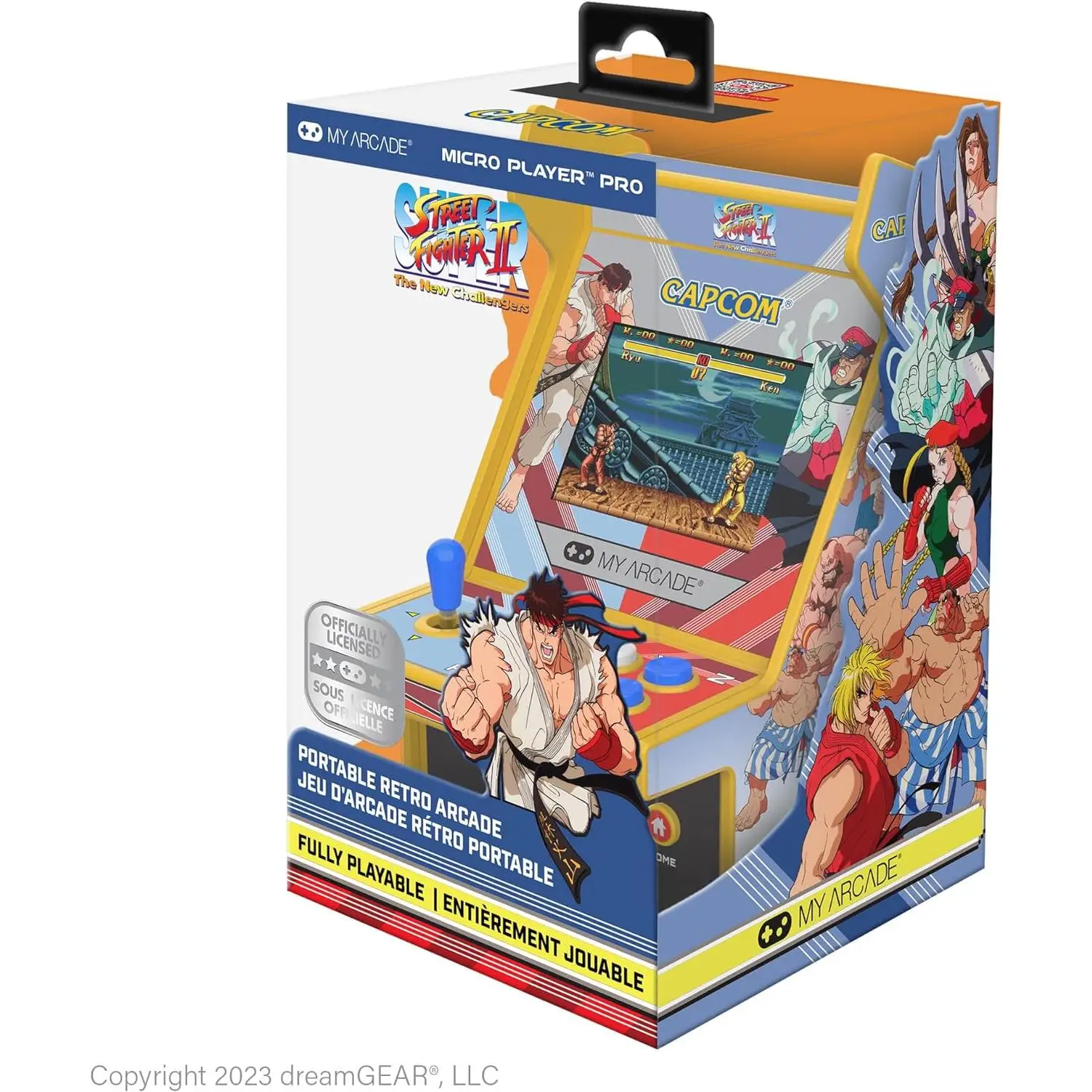 Dreamgear Micro Player PRO - Super Street Fighter II - Juego Retrogaming - Retro
