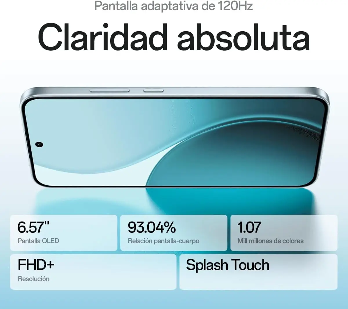 Teléfono – OPPO Reno14 F 5G Versión EU Smartphone, 8GB+256GB Móvil, Cámara 50MP+32MP con Flash de Fotografía AI, Gran Batería de 6000 mAh, Video 4K, Snapdragon® 6 Gen 1, Editor AI 2.0, Pantalla AMOLED de 6.57″ 120 Hz 5