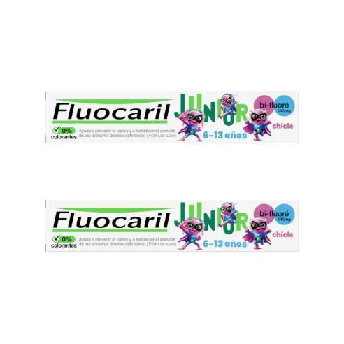 FLUOCARIL JUNIOR 6-12 AÑOS GEL 2 X 75 ML BUBBLE