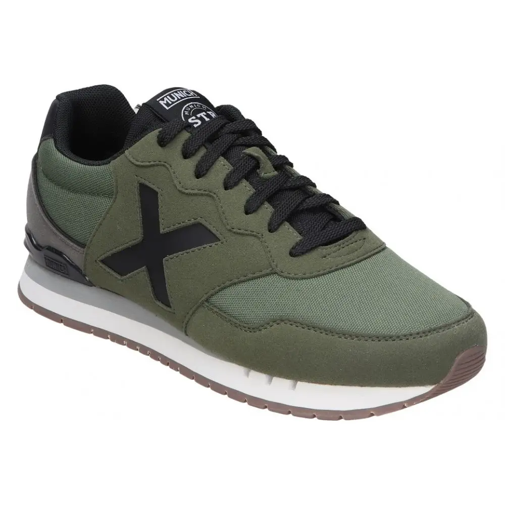 MUNICH | Munich Clik men's Sneaker-sports green with black details-Sneaker with lace-up closure-Casual style-versatile-all-match-comfortable and high-quality-4150229 model