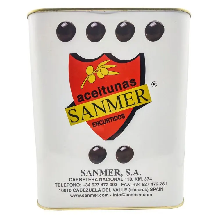Sanmer Aceituna la perla Negra  140/160 entera 5kg