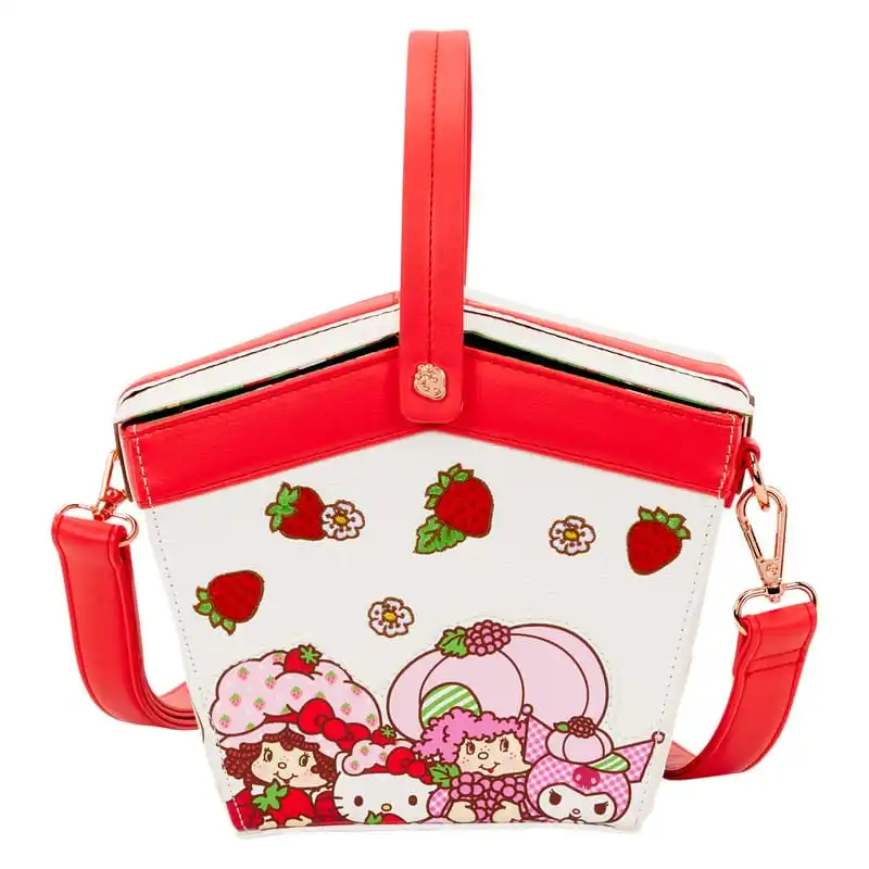 Loungefly Sanrio X Strawberry Shortcake - Bolso cruzado con figura