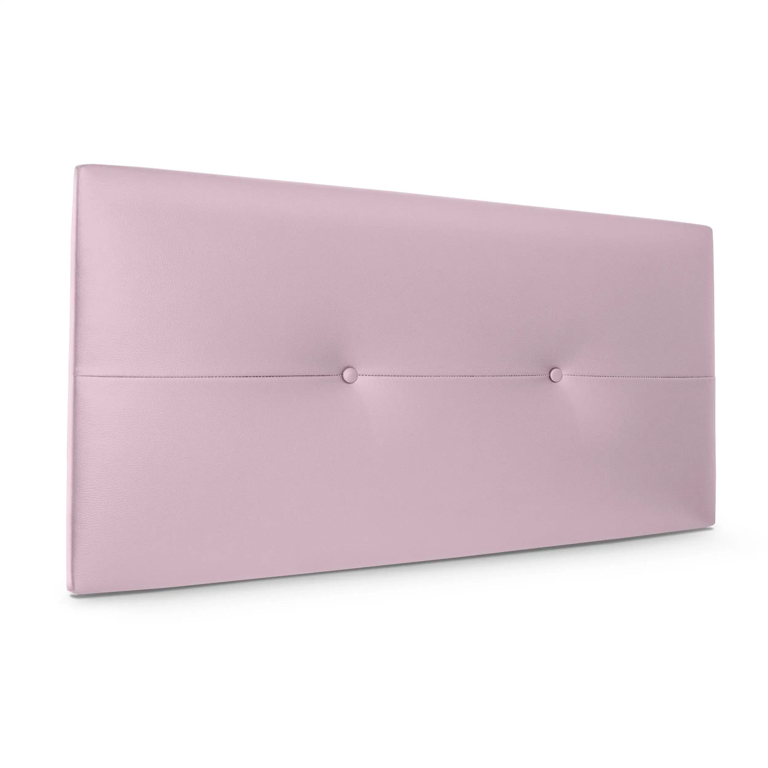 DHOME Cabecero de Polipiel o Tela AQUALINE Pro cabeceros Cabezal tapizado Cama Lujo (Rosa Polipiel)