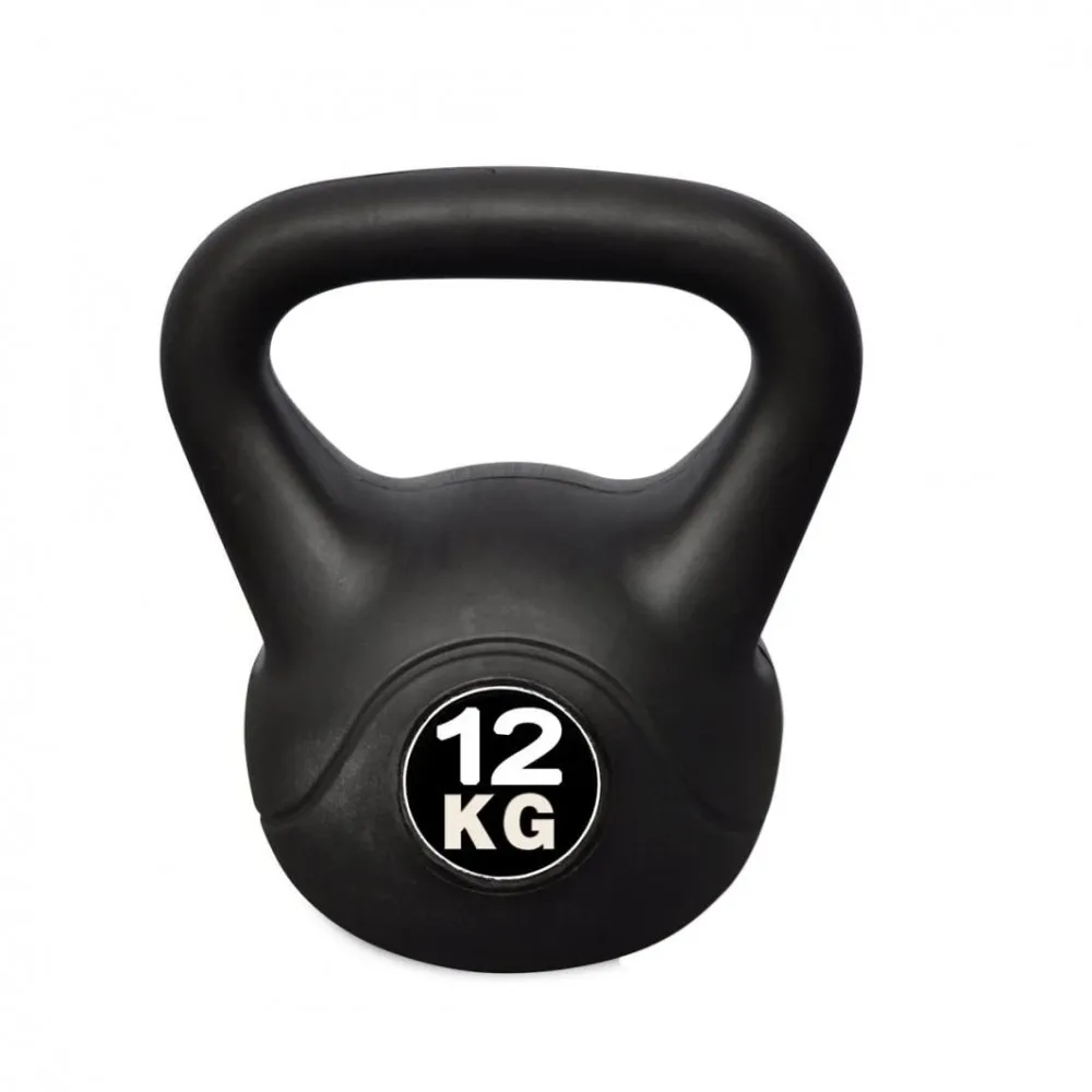 OZIO FITNESS Kettlebell Pesa Rusa Explosive 12 kg con Revestimiento de Vinilo
