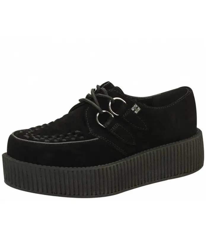 VIVA Creepers classic Buggies shoes-TUK-platform V7757