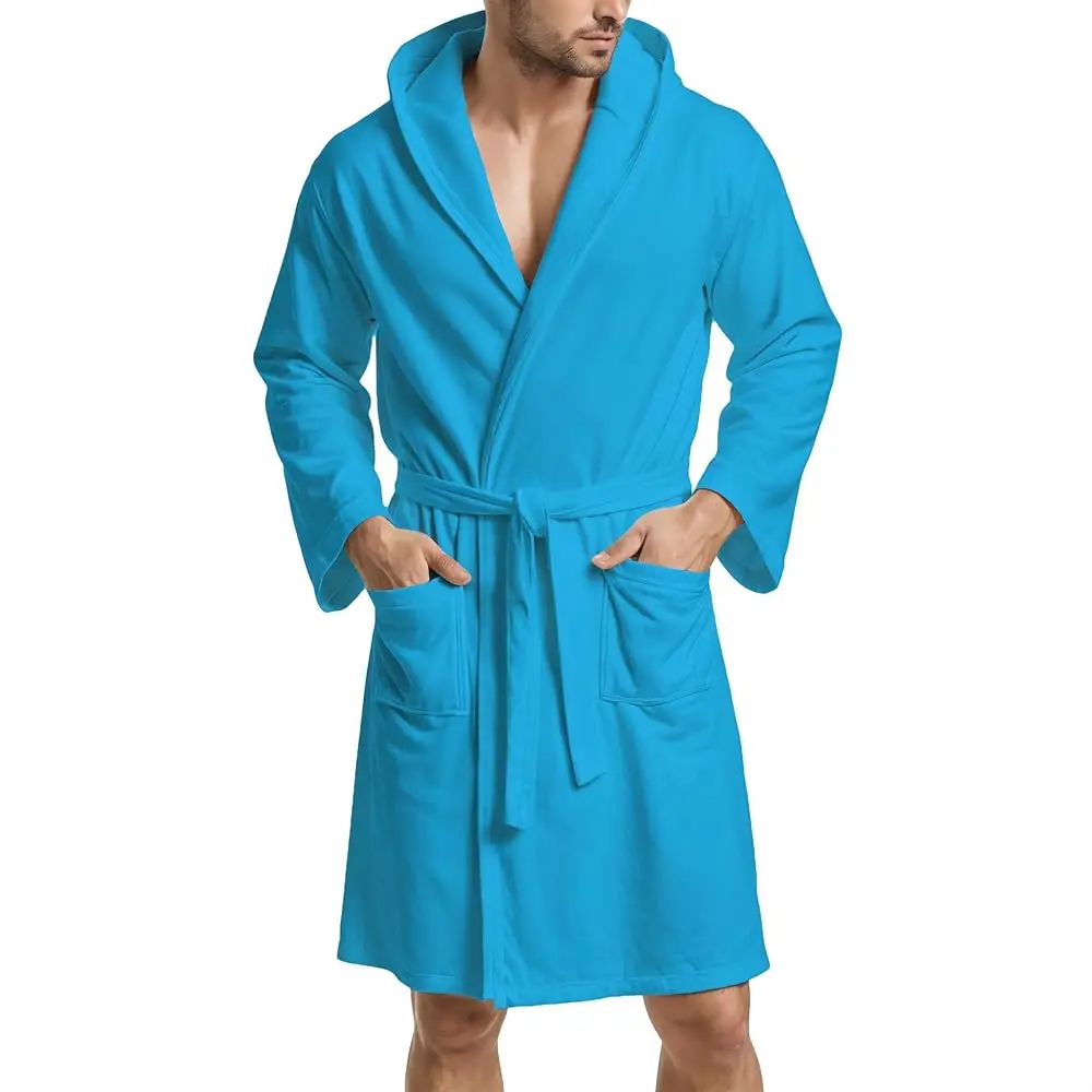 Albornoz Microfibra Baño, Capucha, Piscina, Viaje. Máxima absorción, mínimo espacio, suave. Secado rápido