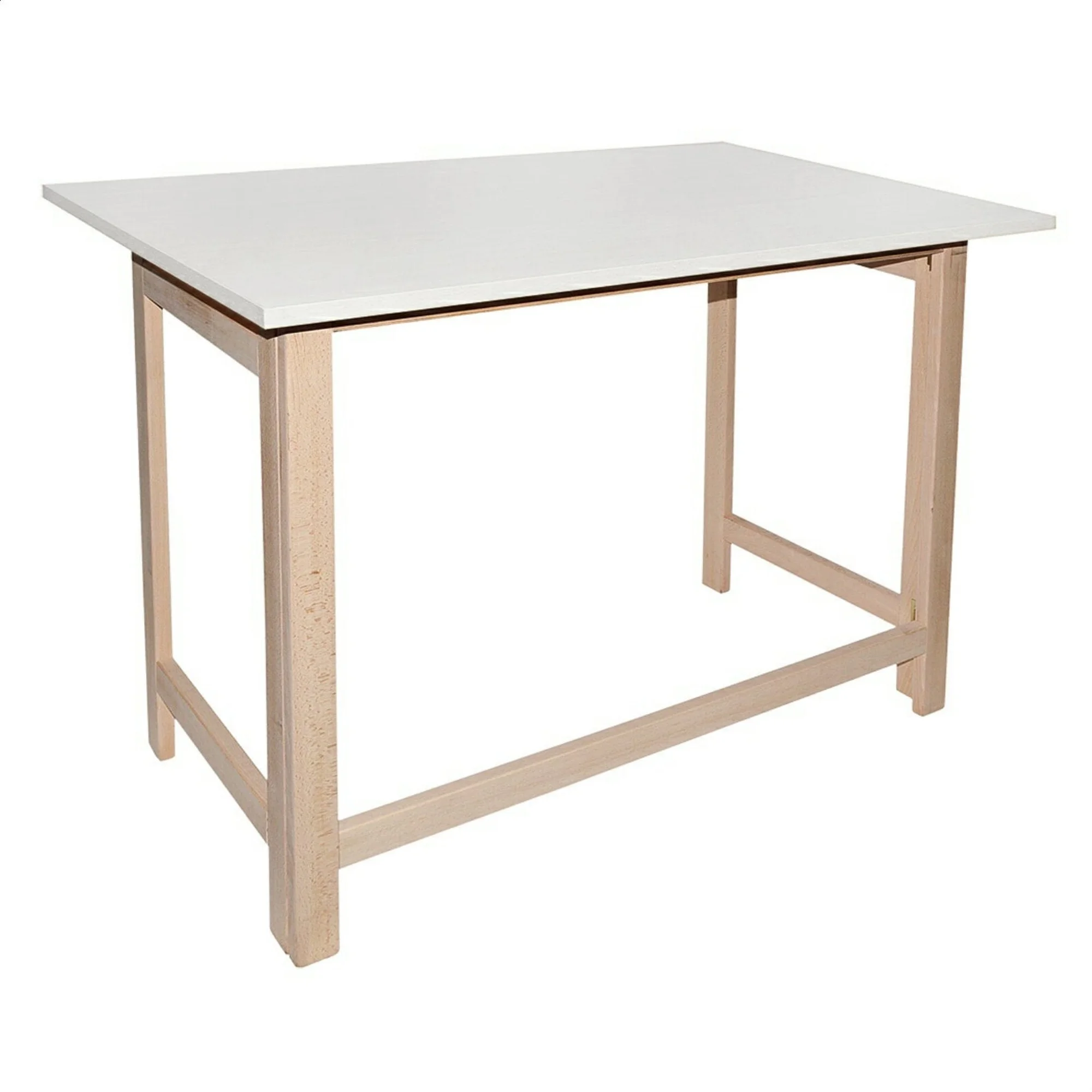 Mesa Plegable Blanca Wellhome - L100 X F60 X H75
