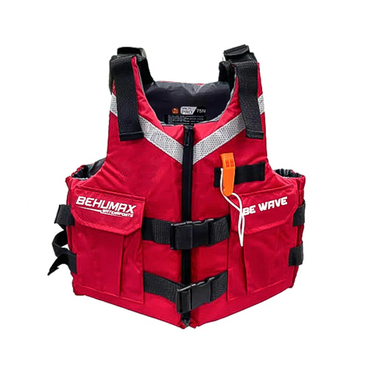BEHUMAX - Chaleco salvavidas Safety Be Wave ajustable y moderno para natación, esquí acuático, paddle surf, kayak y pesca, con excelente flotabilidad y diseño ergonómico