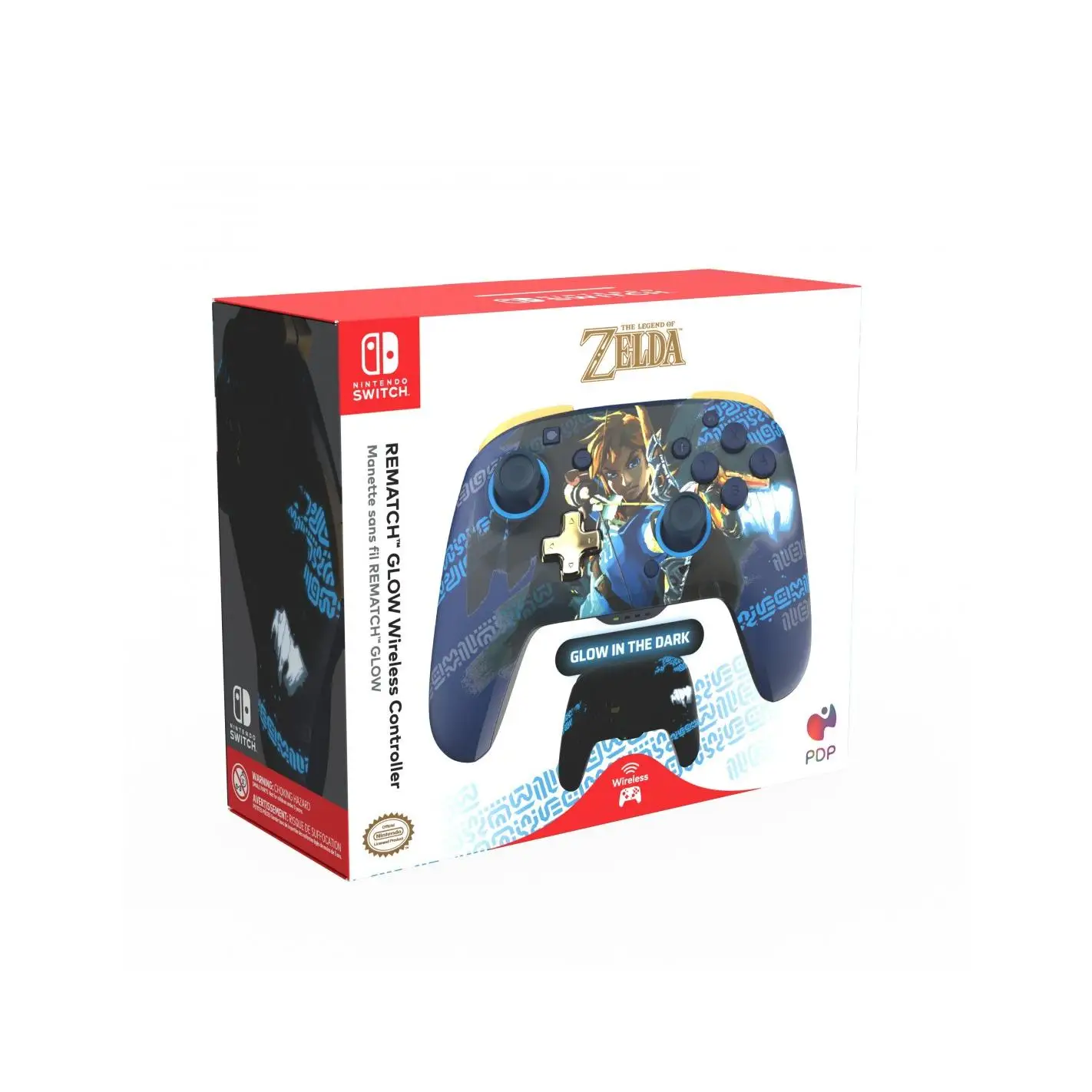 Turtle Beach Rematch Wireless Controller Glow Link Hero Switch