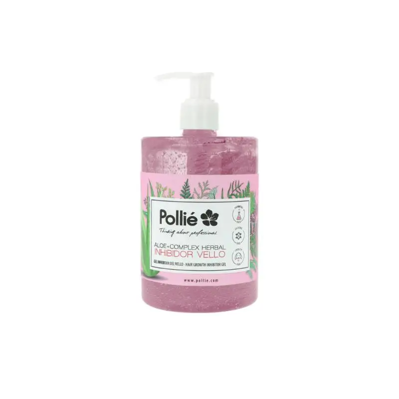 GEL ALOE VERA Y COMPLEX HERBAL HIDRATANTE DEPILACION PROFESIONAL 500ML POLLIE