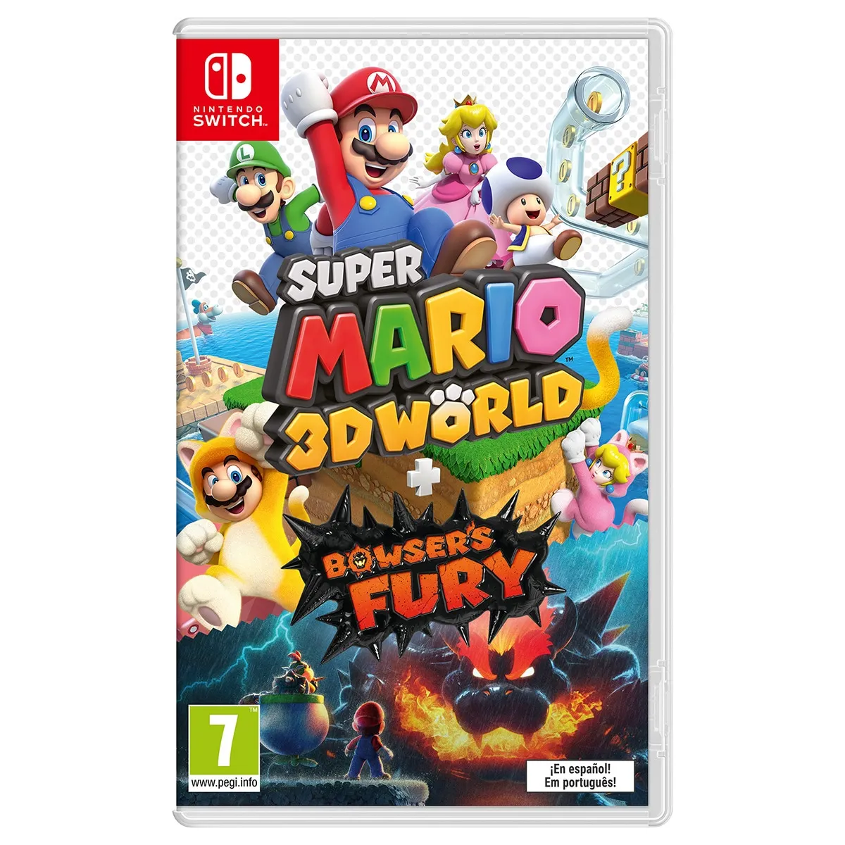 Super Mario 3D World y Bowsers Fury para Nintendo Switch (Edición española)